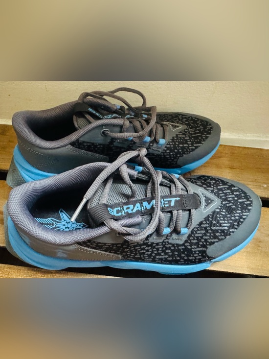 Under Armour Other - Under Armour Scramjet Running Shoes Youth 5.5Y Black Blue Athletic Sneakers